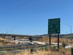 State Route 12/29, State Route 221 and Soscol Ferry Road will see improved traffic flows thanks to the new intersection design. 