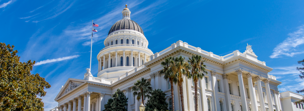 Photo of the State Capitol in Sacramento