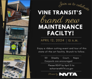 Vine Transit Bus Maintenance Facility Ribbon Cutting